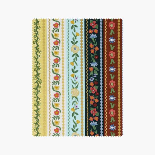 Gemma Canvas Metallic Fabric - Multi