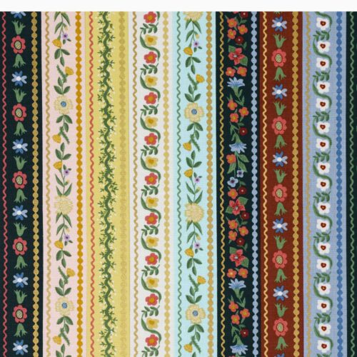 Alternative view of Gemma Canvas Metallic Fabric - Multi