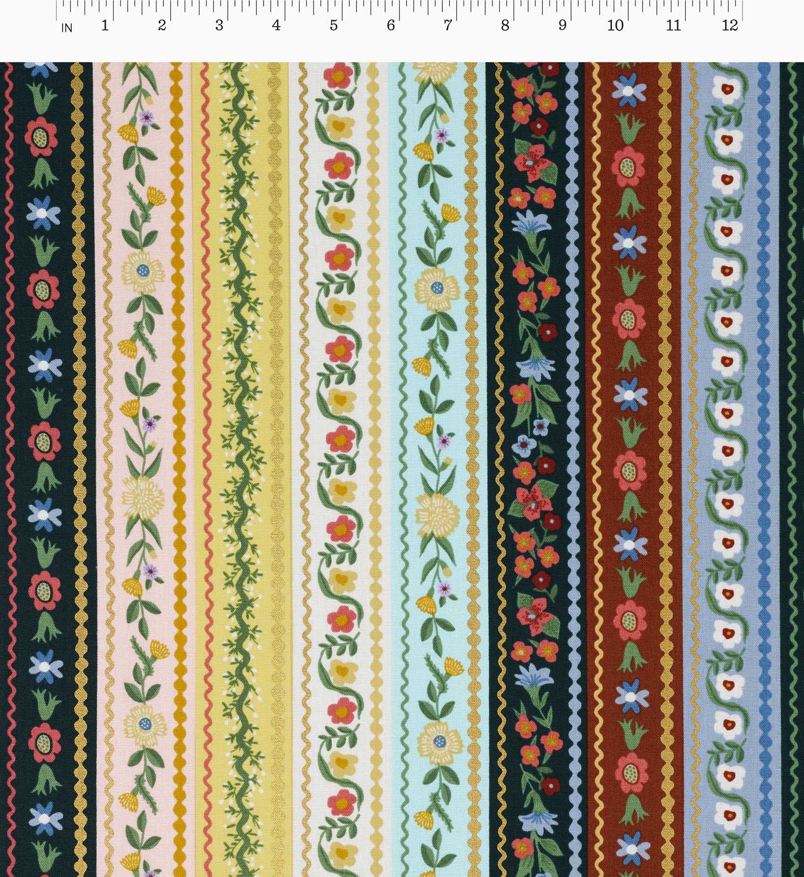 Gemma Canvas Metallic Fabric - Multi - Image 2