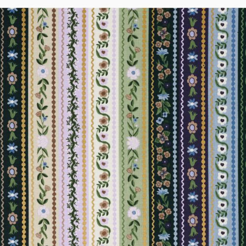 Alternative view of Gemma Canvas Metallic Fabric - Cool