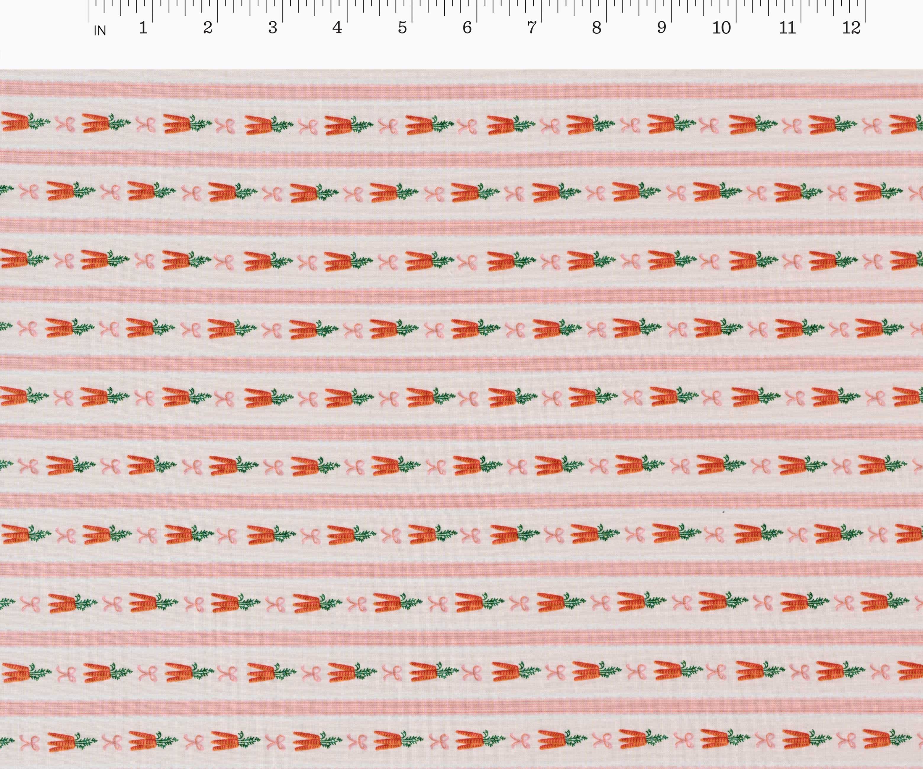 Carrot Patch Cotton Fabric - Blush - Image 2