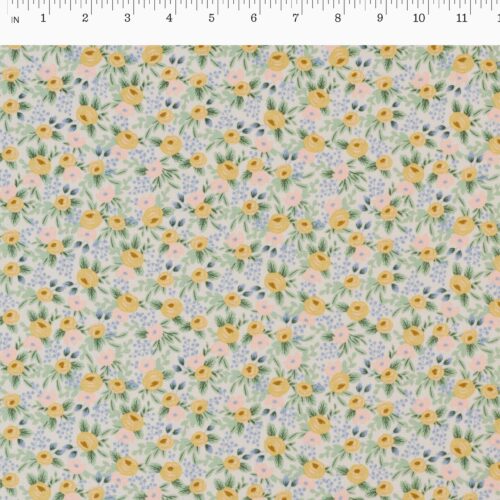 Alternative view of Rosa Cotton Fabric - Cream