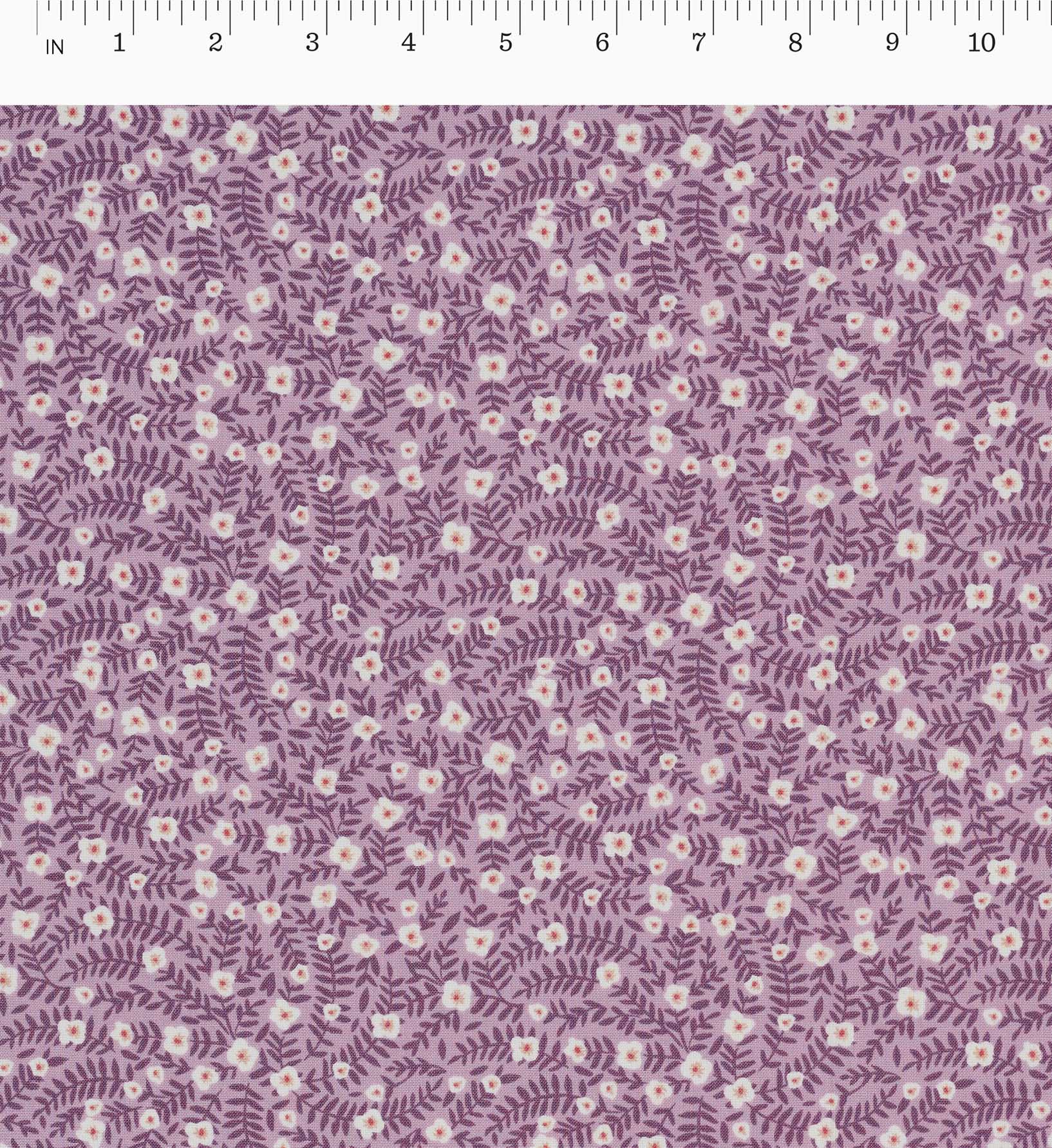 Elodie Cotton Fabric - Lilac - Image 2