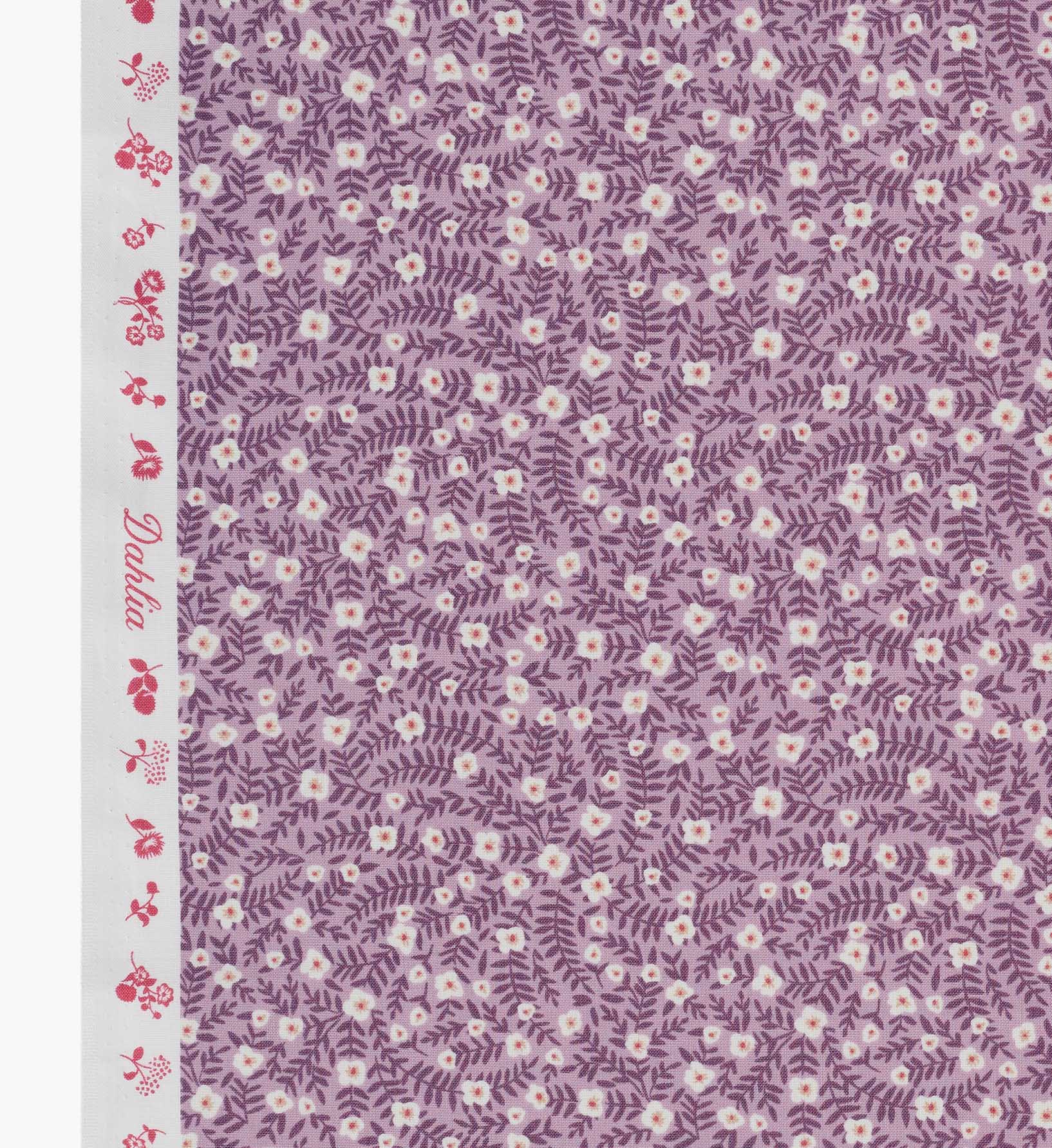 Elodie Cotton Fabric - Lilac - Image 3