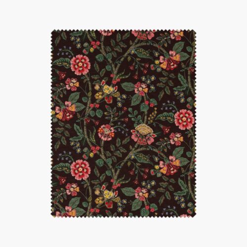 Gracie Cotton Fabric - Cocoa