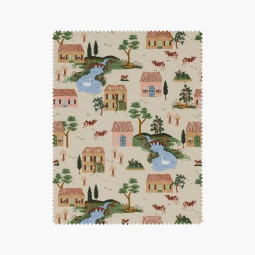 Cotswolds Cotton Fabric - Linen