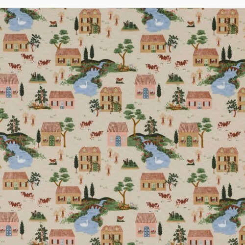 Alternative view of Cotswolds Cotton Fabric - Linen