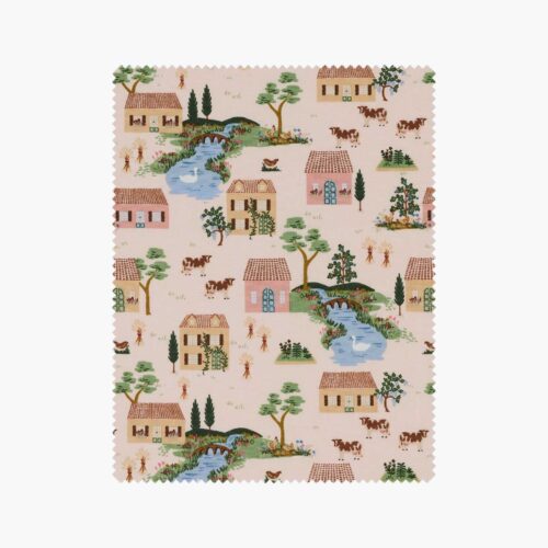 Cotswolds Cotton Fabric - Pink