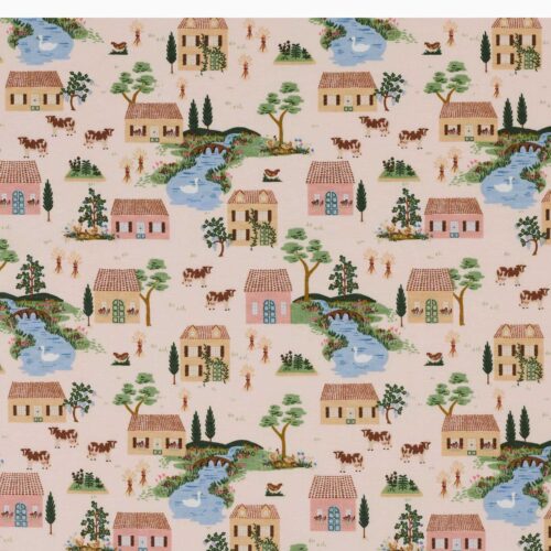 Alternative view of Cotswolds Cotton Fabric - Pink