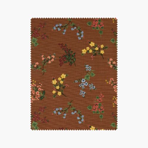 Amelia Cotton Fabric - Clay