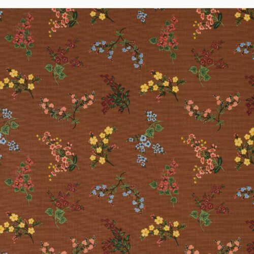 Alternative view of Amelia Cotton Fabric - Clay