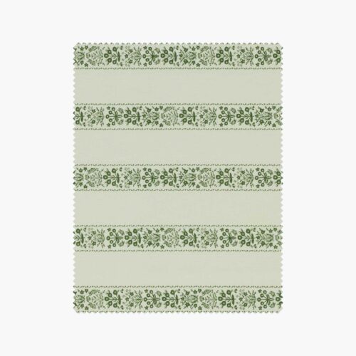 Estee Stripe Cotton Fabric - Cream