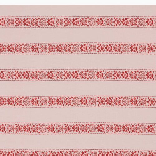Alternative view of Estee Stripe Cotton Fabric - Pink
