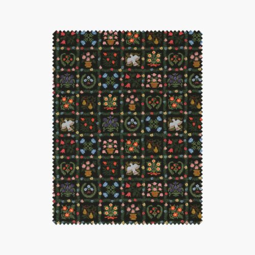 Helena Cotton Fabric - Black