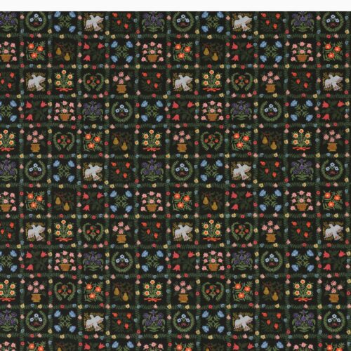 Alternative view of Helena Cotton Fabric - Black