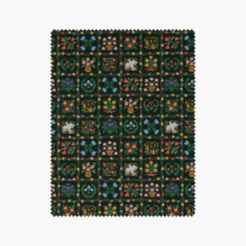 Helena Cotton Fabric - Evergreen