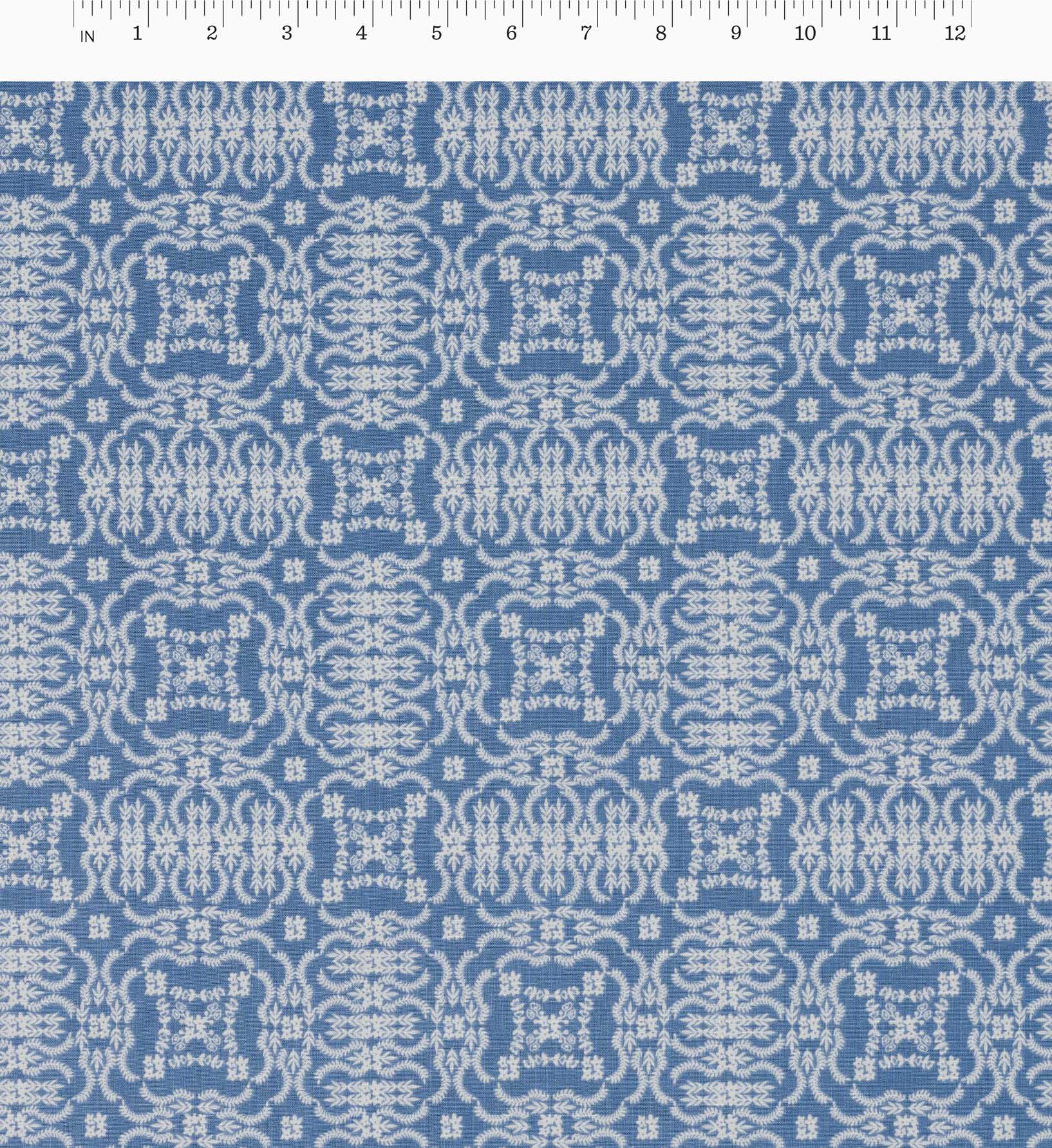 Heritage Cotton Fabric - Chambray - Image 2