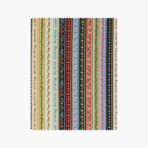 Gemma Cotton Metallic Fabric - Multi