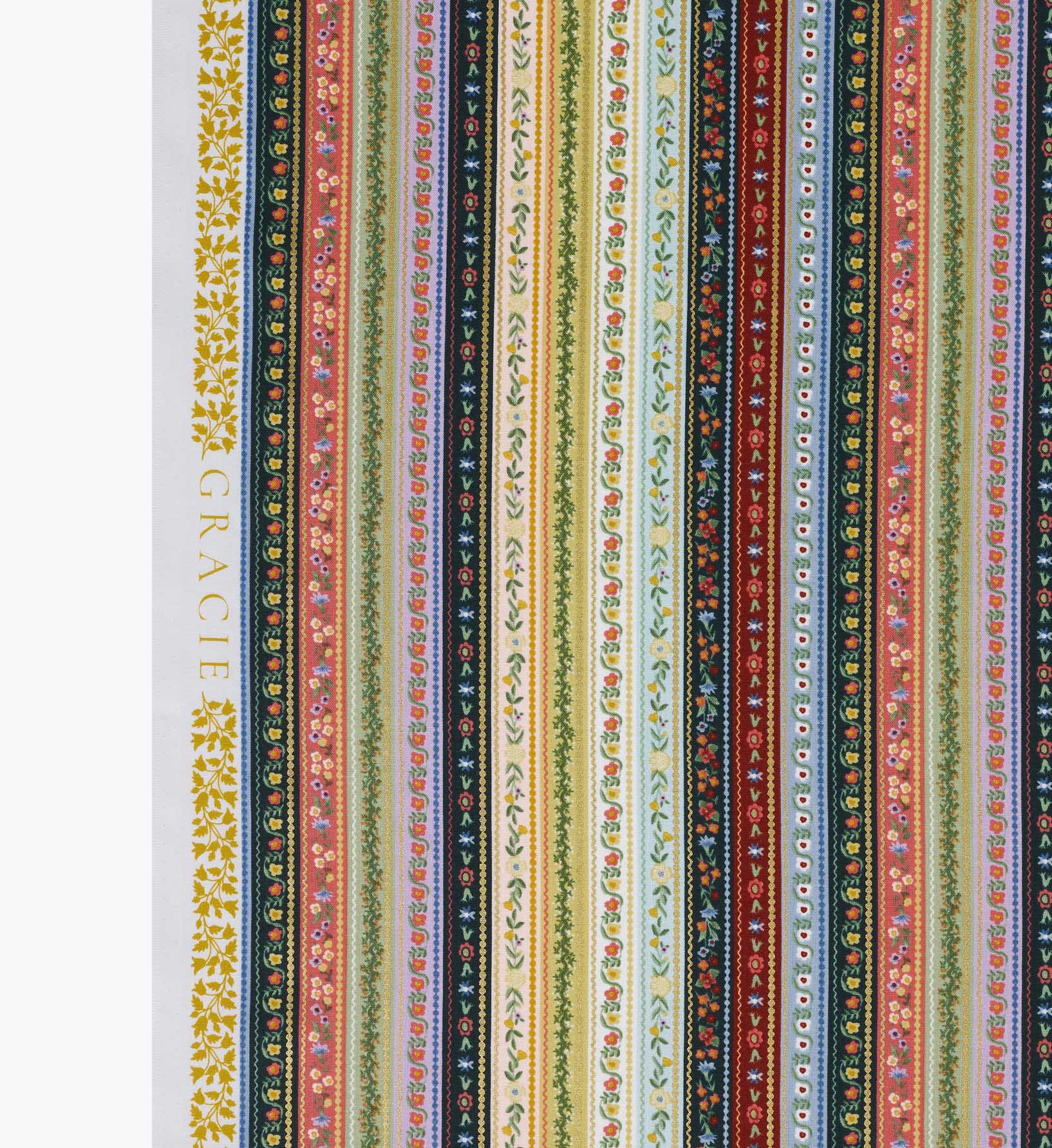 Gemma Cotton Metallic Fabric - Multi - Image 3