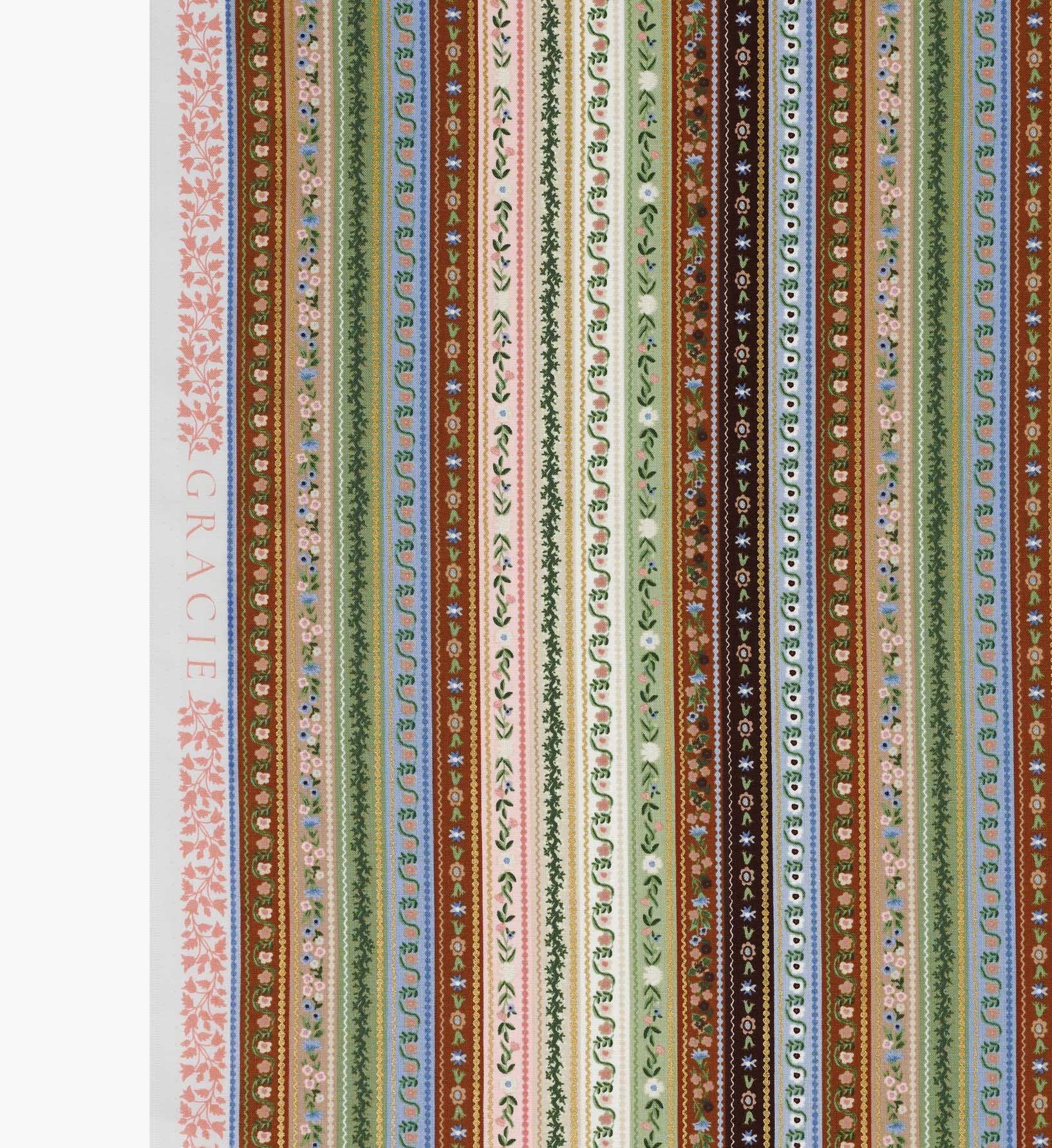 Gemma Cotton Metallic Fabric - Multi II - Image 4