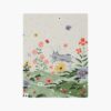 Spring Meadow Cotton Metallic Fabric - Cream
