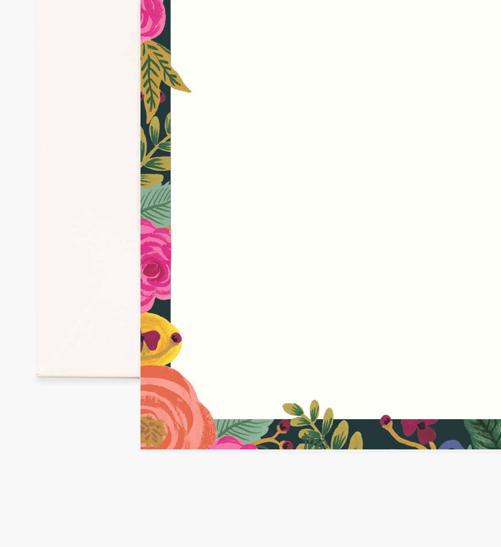 Floral Personalized Stationery - Juliet Rose - Image 2