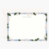 Floral Personalized Stationery  - Hydrangea