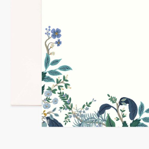 Alternative view of Floral Personalized Stationery  - Peacock