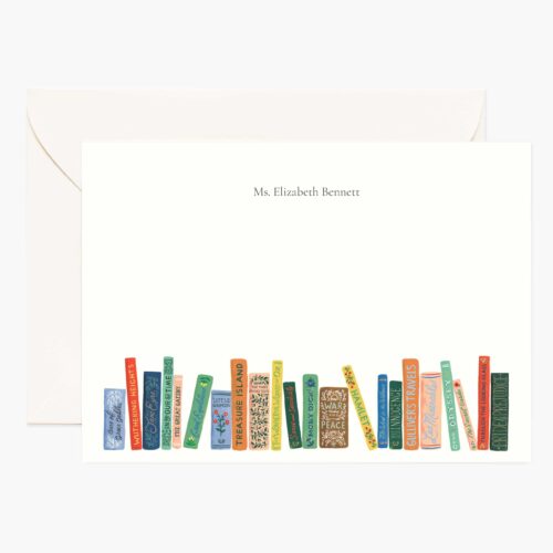 Everyday Personalized Stationery  - Book Club