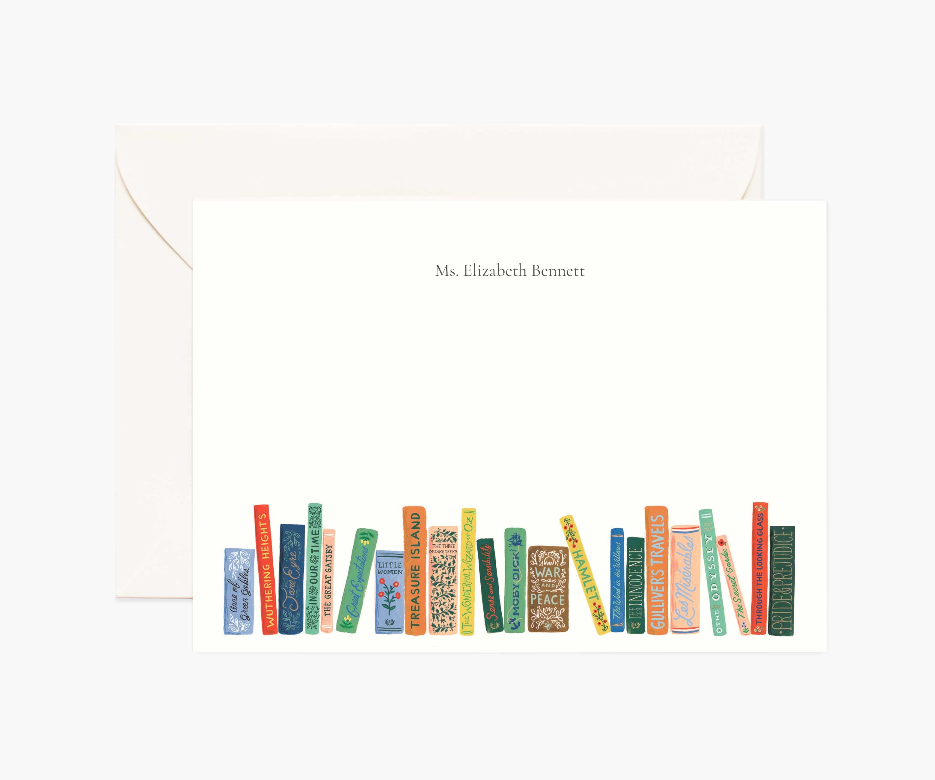 Everyday Personalized Stationery - Book Club