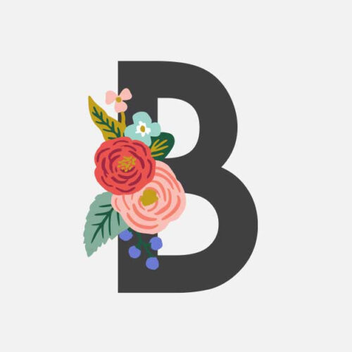 Alternative view of Monogram Personalized Stationery - B