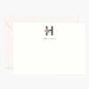 Monogram Personalized Stationery - H