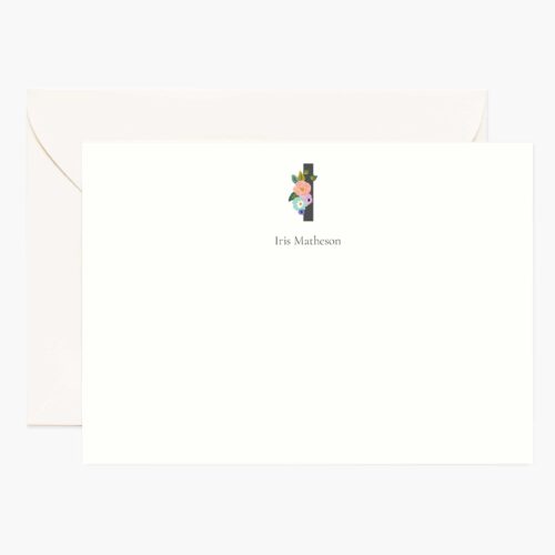 Monogram Personalized Stationery - I