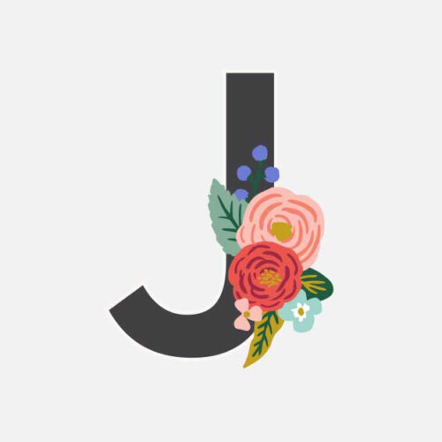 Alternative view of Monogram Personalized Stationery - J
