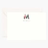 Monogram Personalized Stationery - M