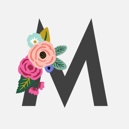 Alternative view of Monogram Personalized Stationery - M