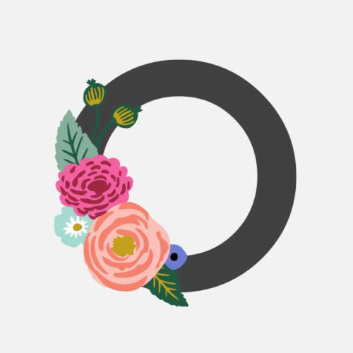 Alternative view of Monogram Personalized Stationery - O