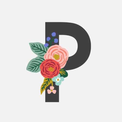 Alternative view of Monogram Personalized Stationery - P