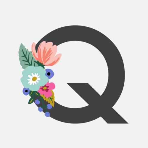 Alternative view of Monogram Personalized Stationery - Q