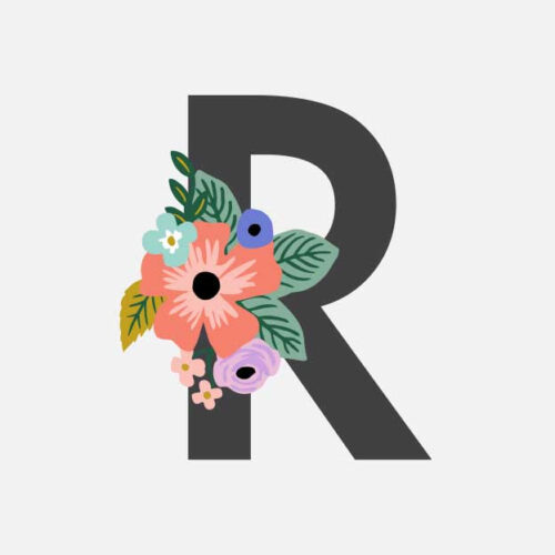 Alternative view of Monogram Personalized Stationery - R