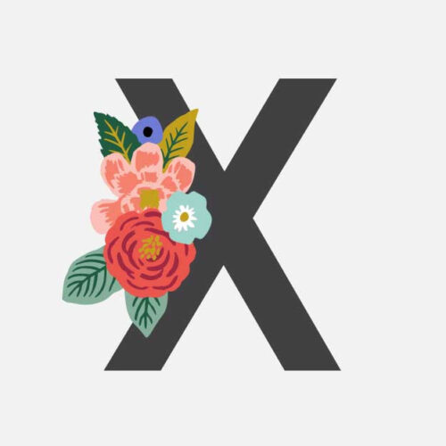 Alternative view of Monogram Personalized Stationery - X
