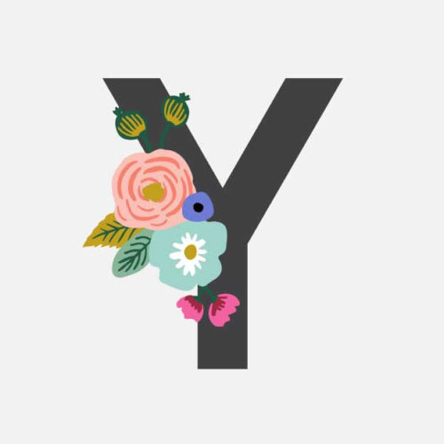 Alternative view of Monogram Personalized Stationery - Y