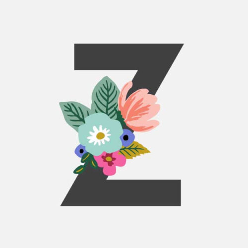 Alternative view of Monogram Personalized Stationery - Z