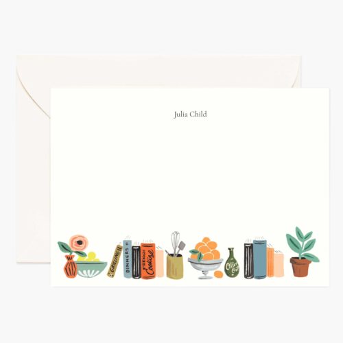 Everyday Personalized Stationery  - Kitchen Shelf