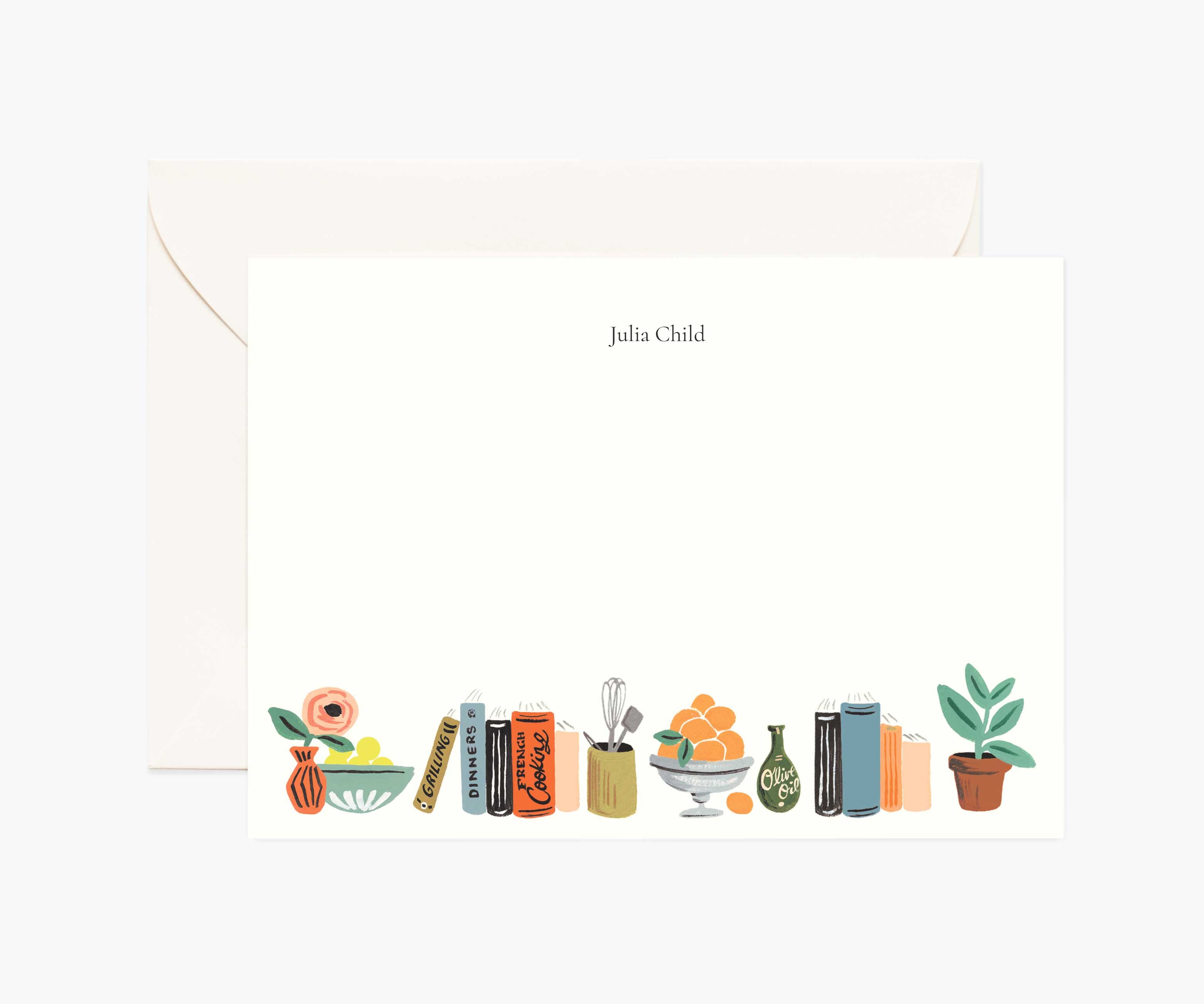 Everyday Personalized Stationery - Kitchen Shelf