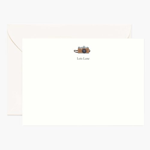 Activities Personalized Stationery  - Camera