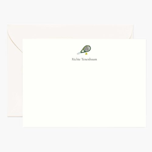 Activities Personalized Stationery  - Tennis