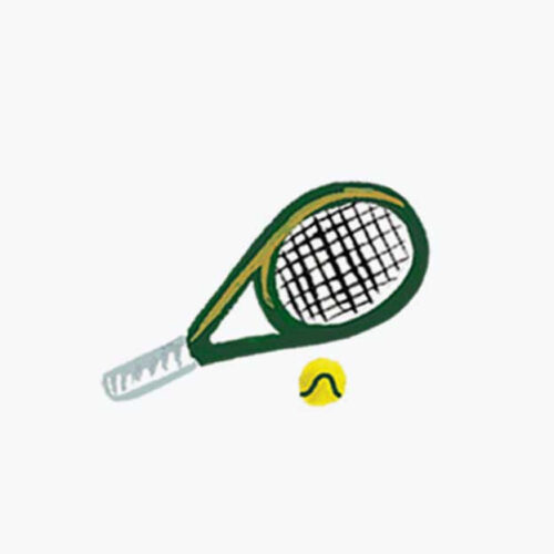 Alternative view of Activities Personalized Stationery  - Tennis