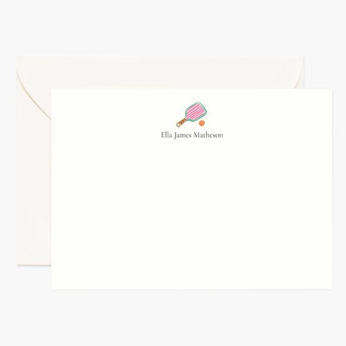 Activities Personalized Stationery  - Pickleball