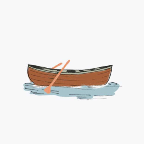 Alternative view of Activities Personalized Stationery  - Canoe